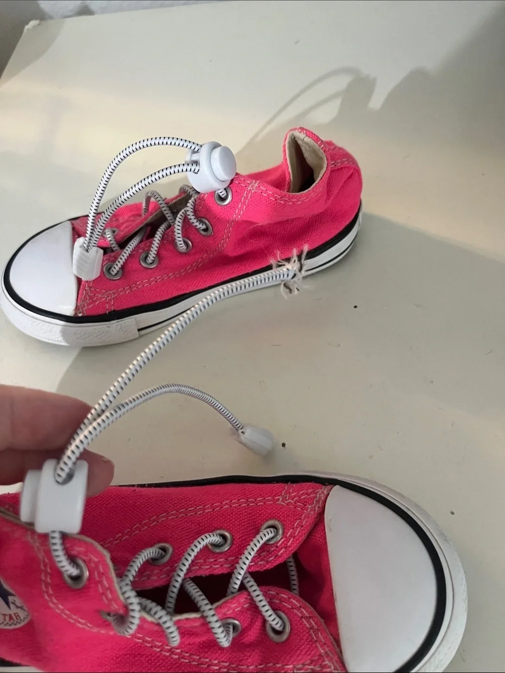 Converse Hi Tops Chucks Size 9 Hot Pink